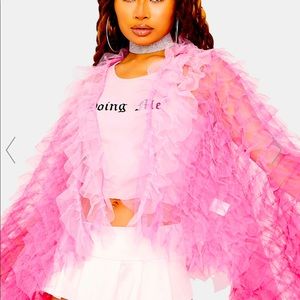 Hot Main Attraction Ruffle Jacket